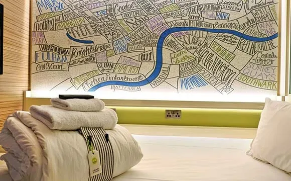 Können 11,5 Quadratmeter ein Hotelzimmer sein?