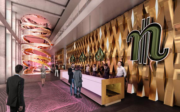 Erstes nhow in Frankfurt öffnet 2021