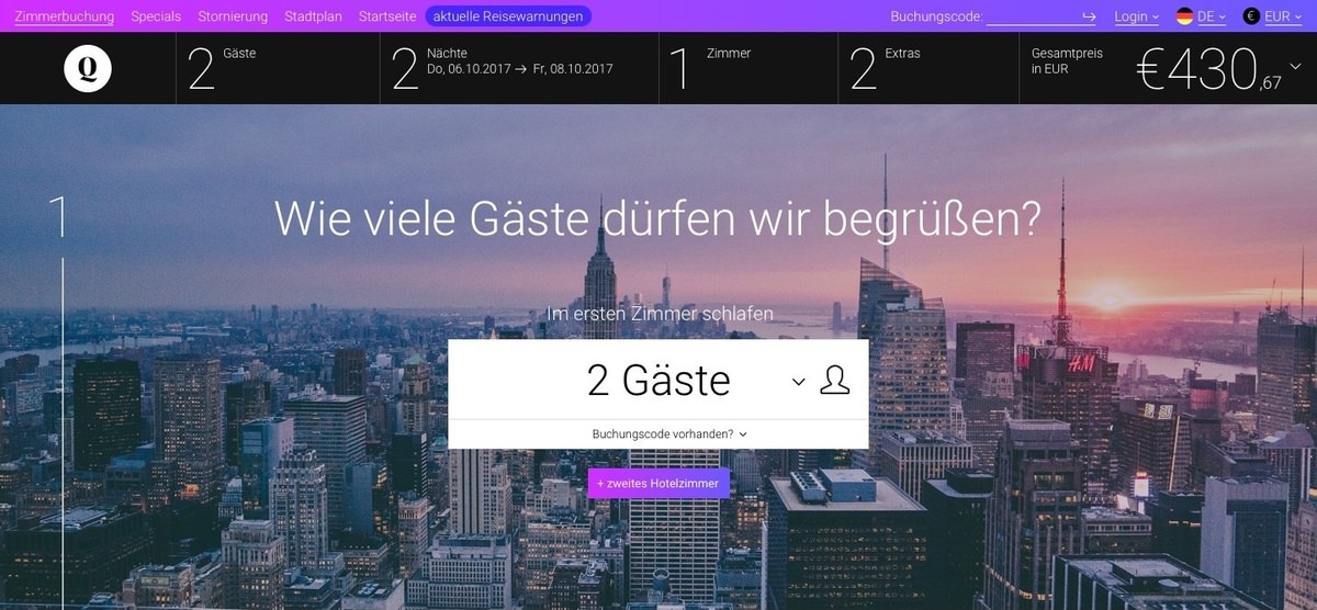 Neue Version von OnePageBooking