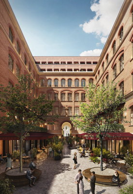 TORTUE HAMBURG Treppenhof