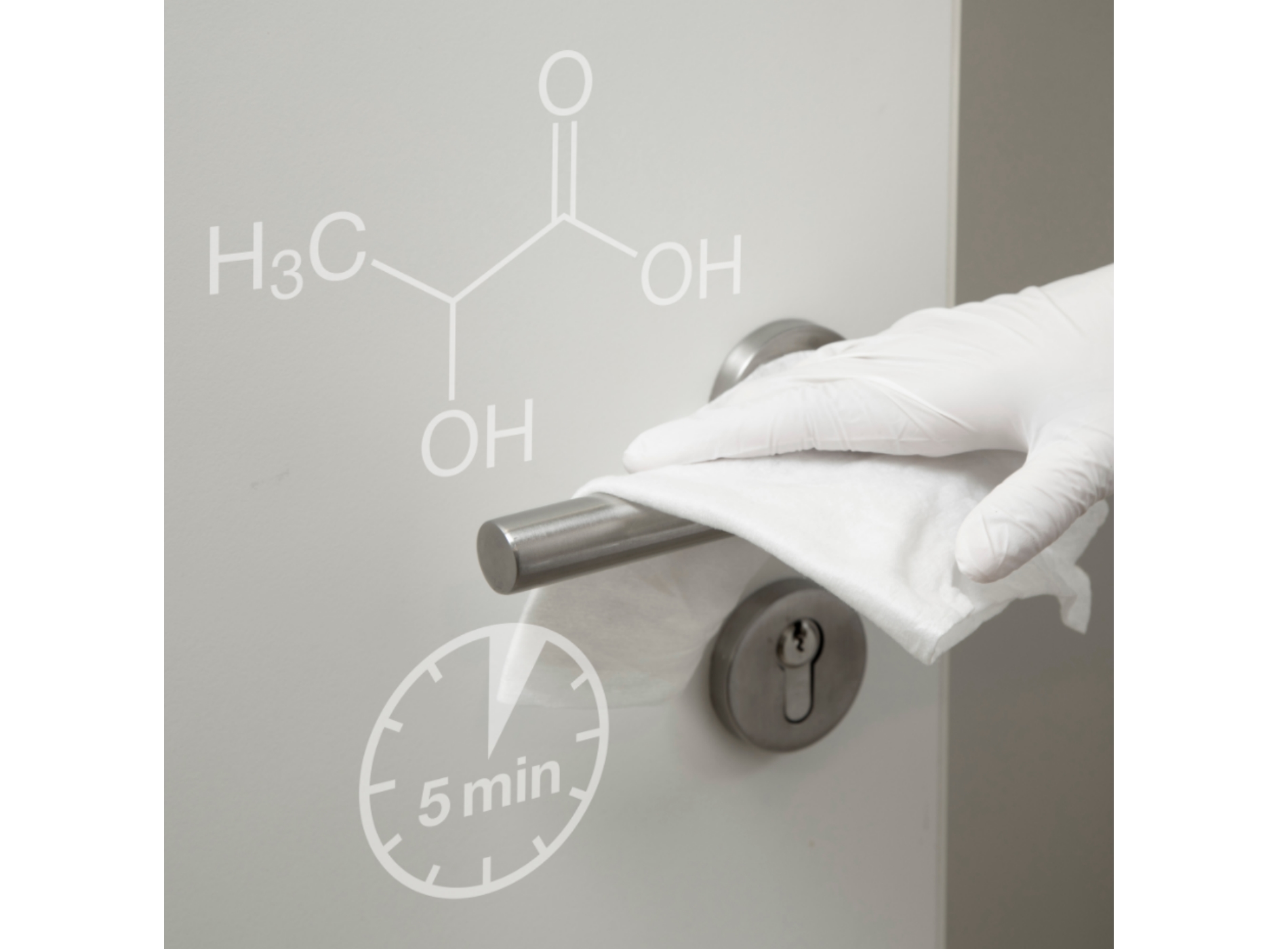 Mit Sanitary Des 2 Go desinfizieren