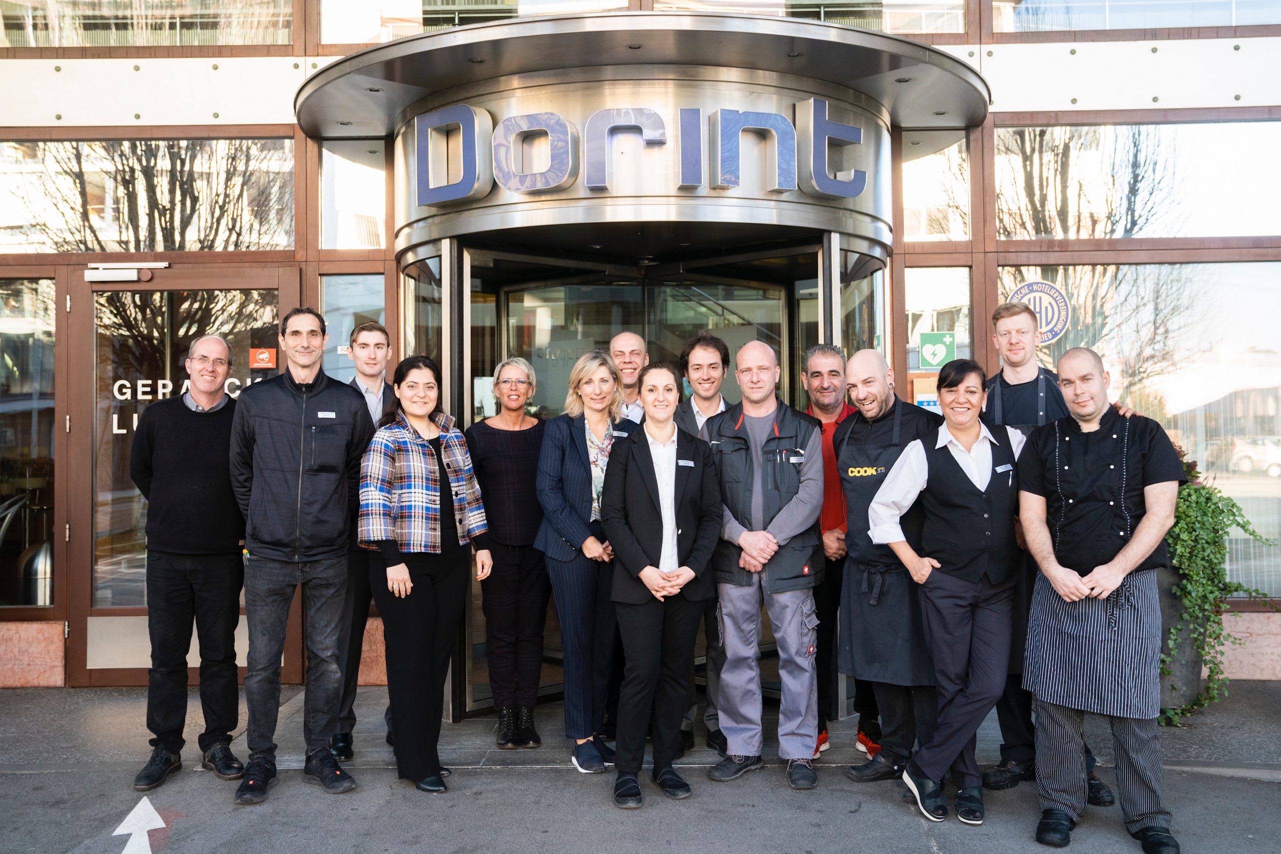 Direktorin Dagmar Lennartz begrüßt erste Gäste