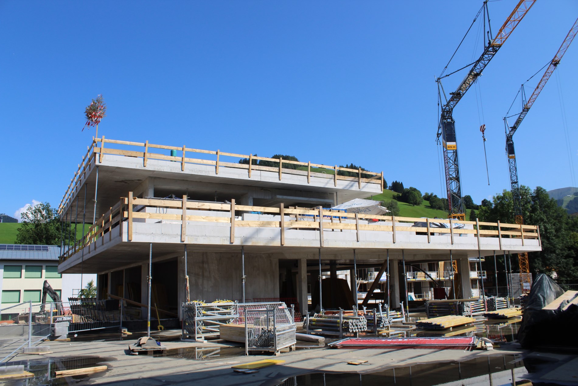 Richtfest für die Hochkönigin