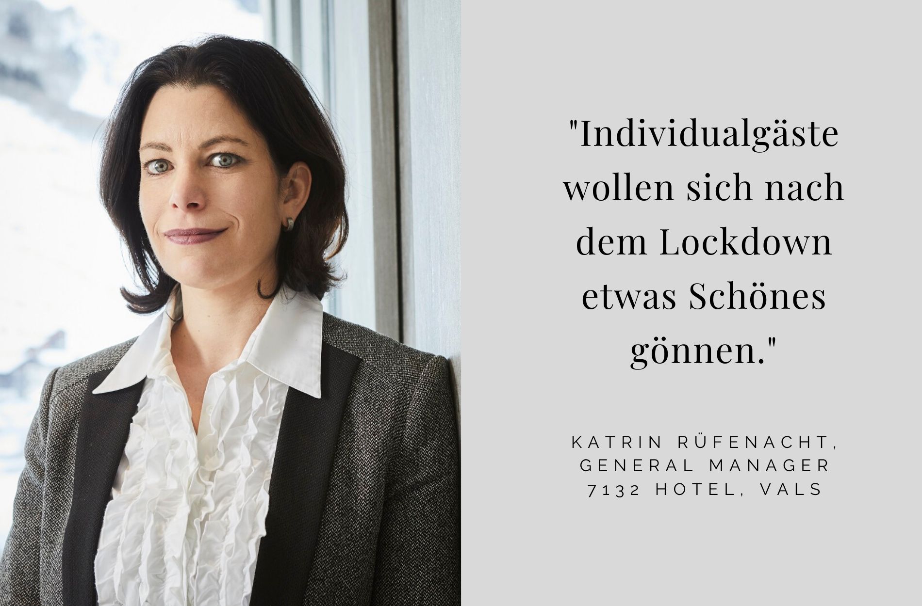 "Wir sind bereits ausgebucht!"