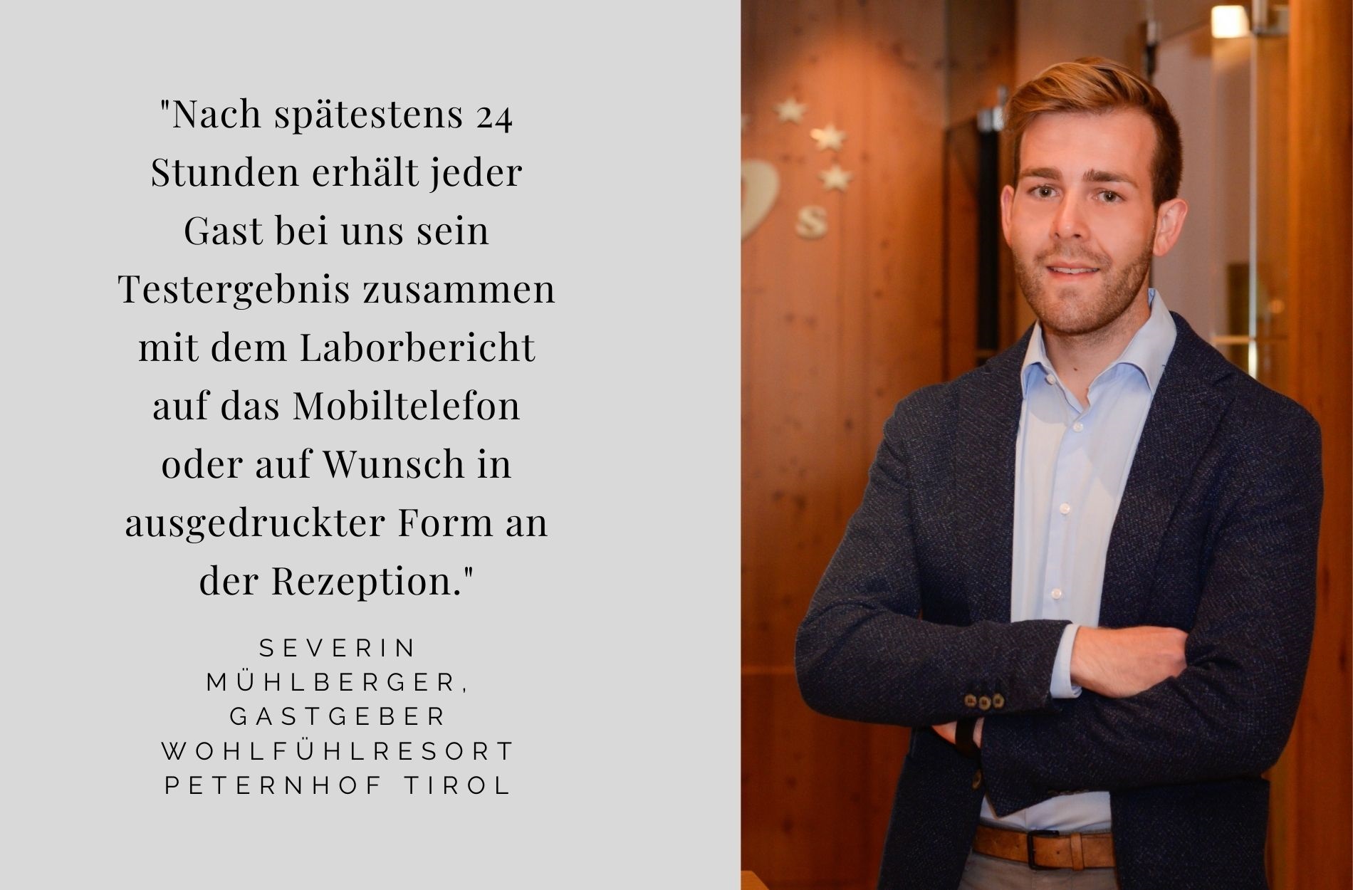 "Die Vorschau zeigt uns einen Buchungsausfall von rund 40 Prozent"