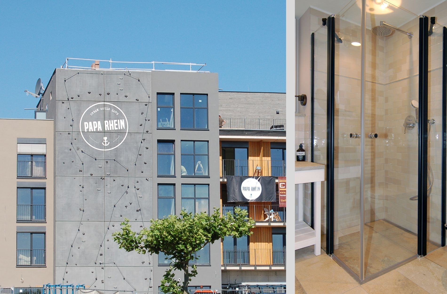 Unterschiedliche Abtrennungen mit Stil