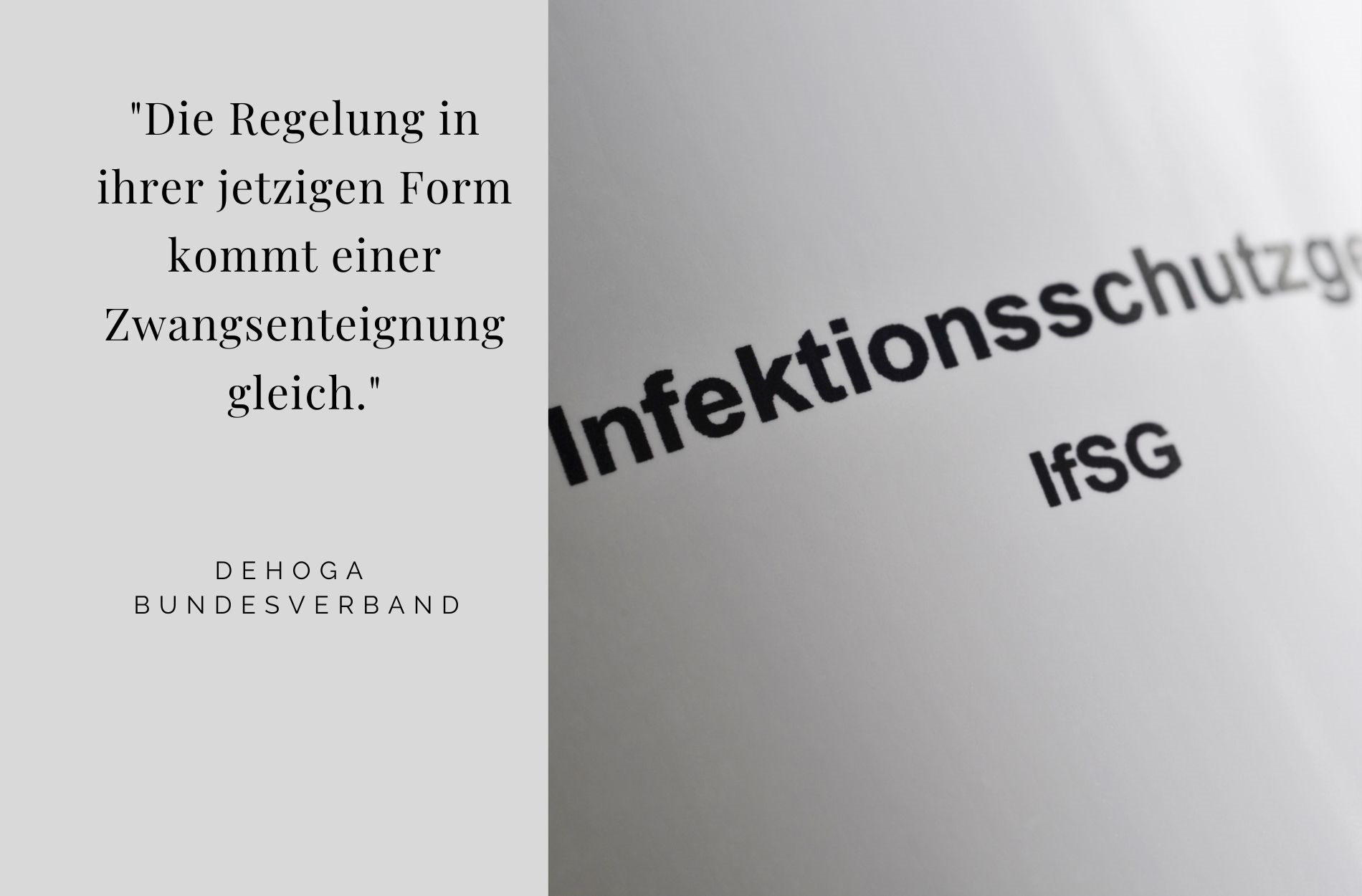 Dehoga bereitet Verfassungsbeschwerde vor