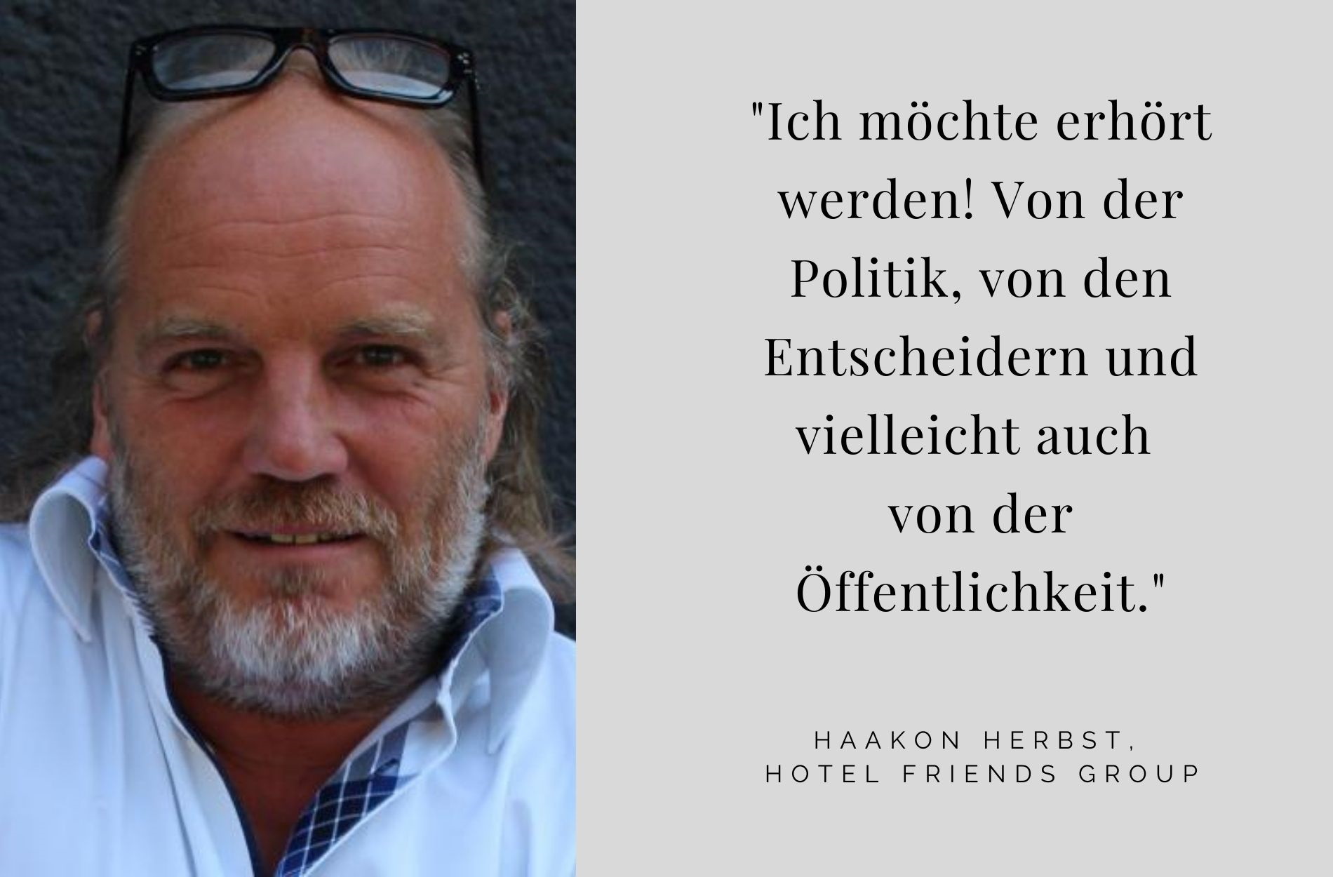 "Zum ersten Mal in meinem Leben bin ich ratlos"