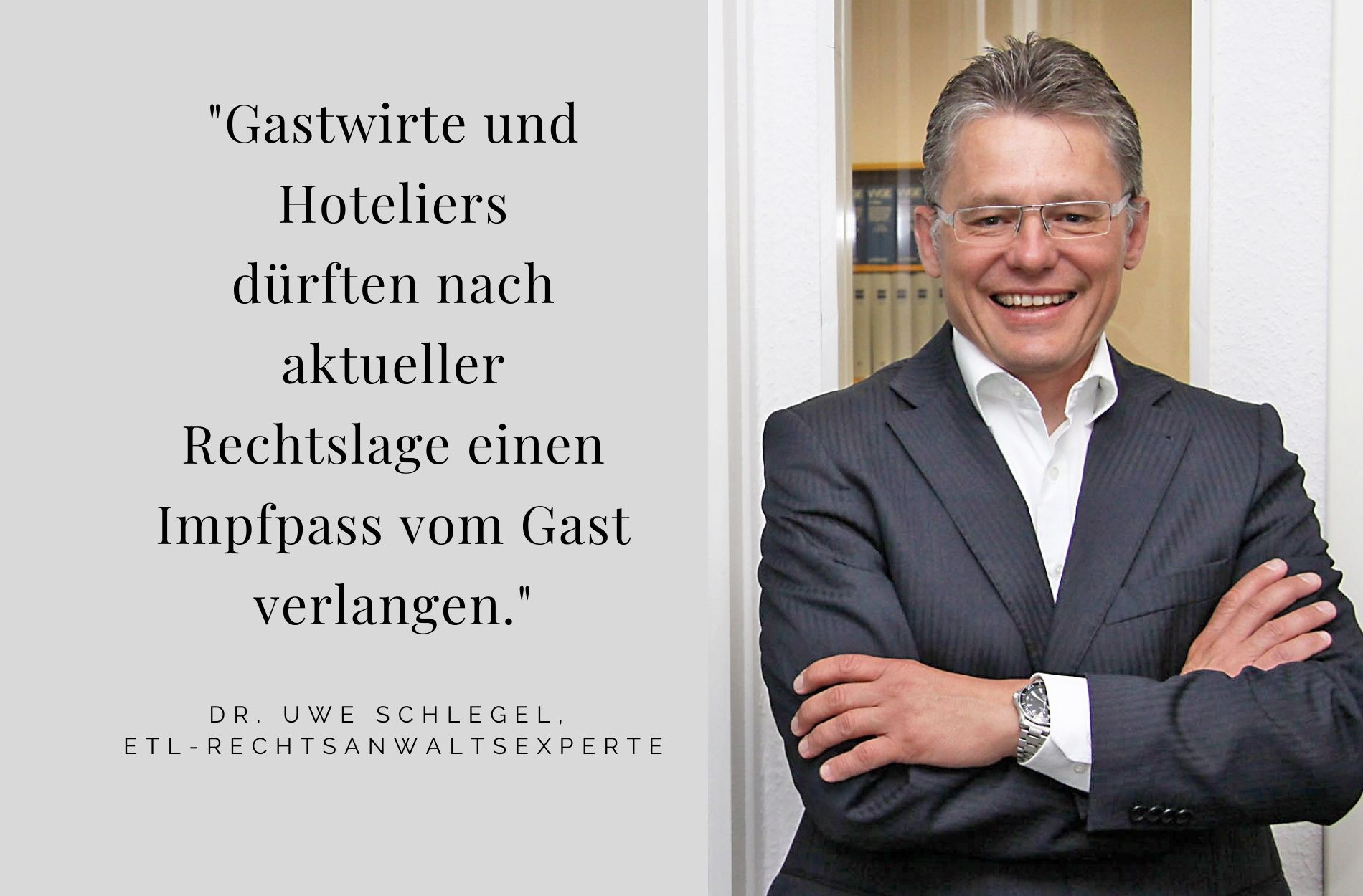 Dürfen Gastgeber nicht-geimpfte Personen abweisen?