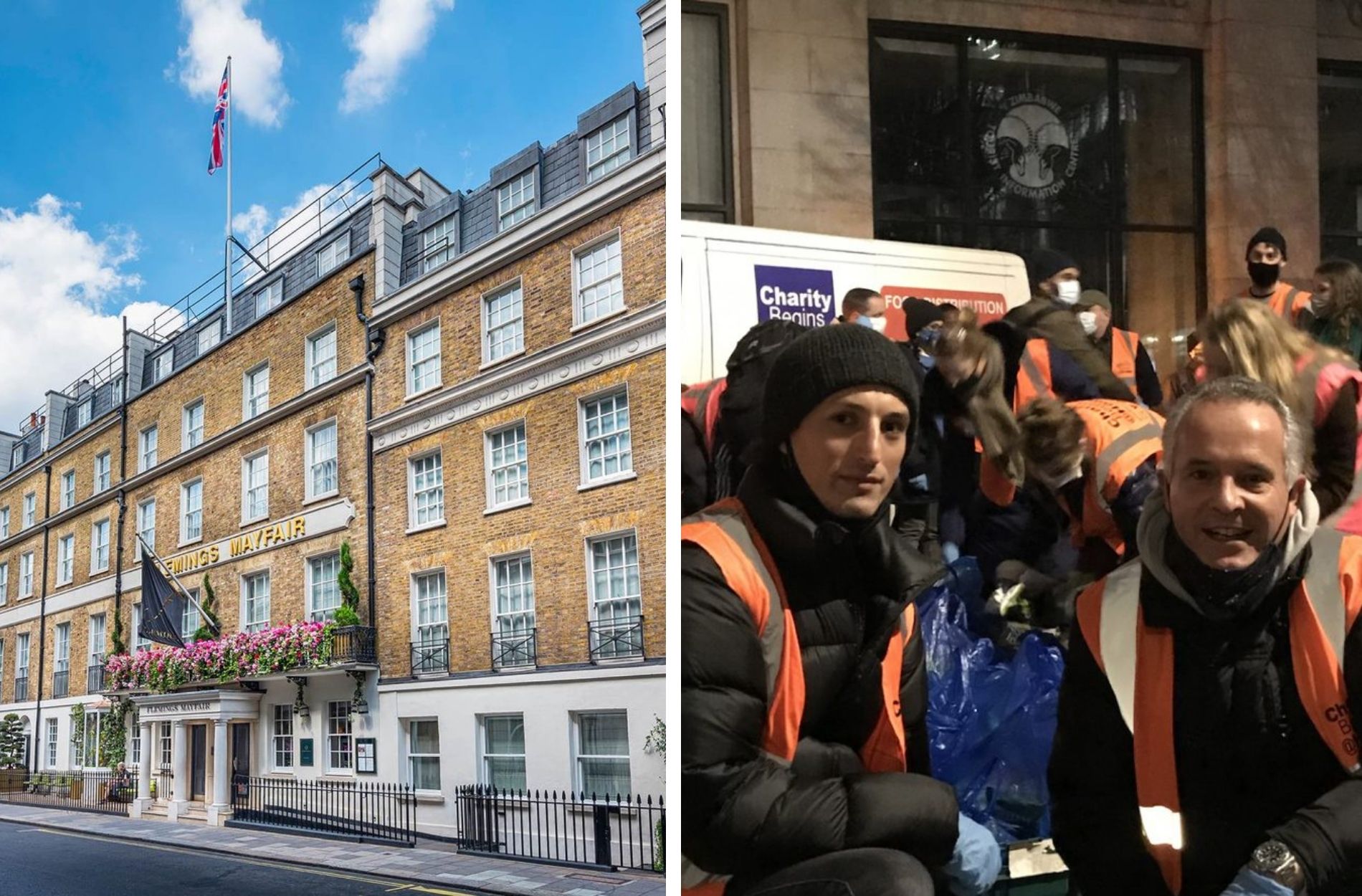 Flemings Mayfair kocht für Londons Obdachlose