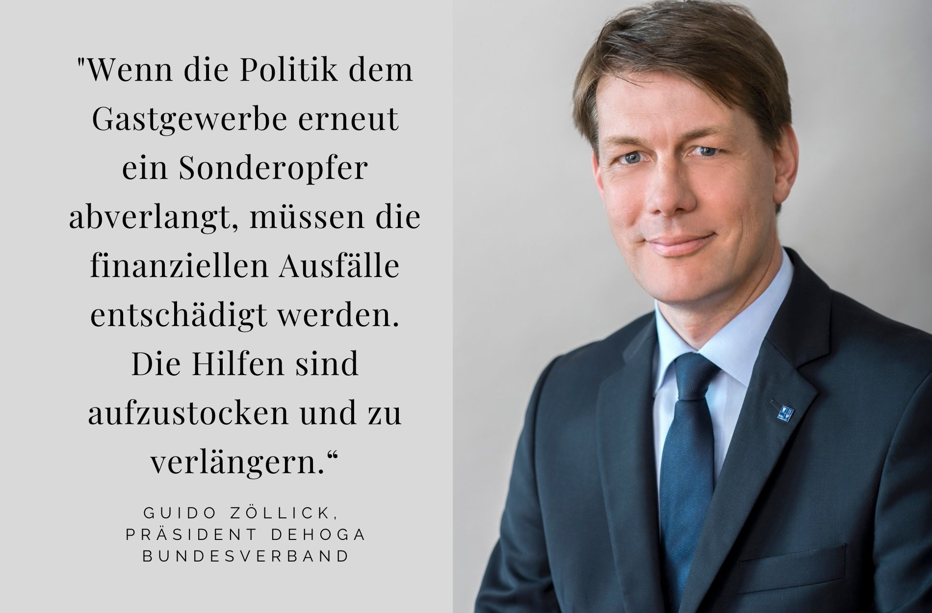 Dehoga fordert Perspektiven und Ausgleich für Sonderopfer