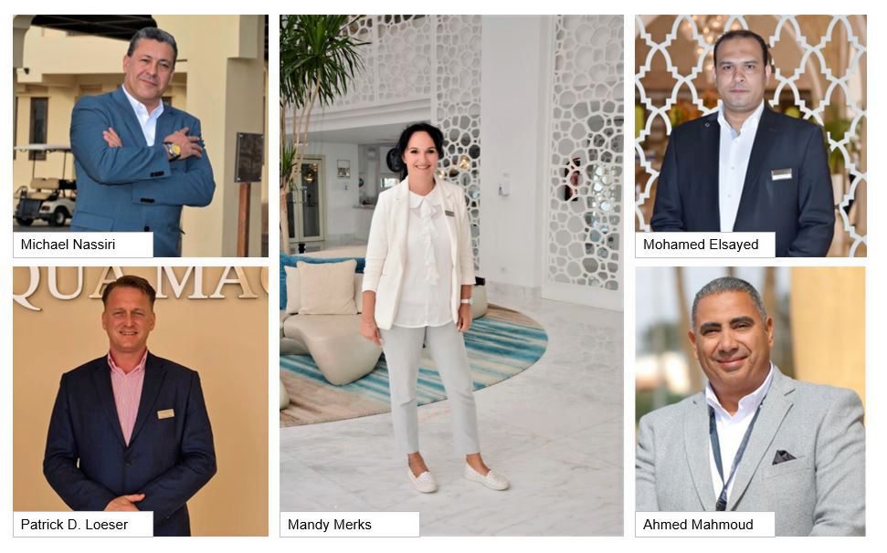 Fünf neue General Manager in Ägypten