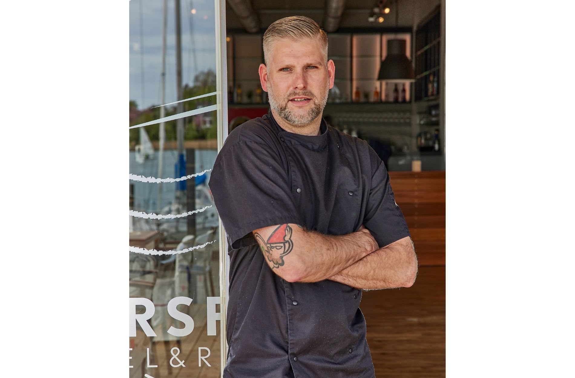 Küchenchef Robert Maybach und Restaurantleiter Kim Babilonski