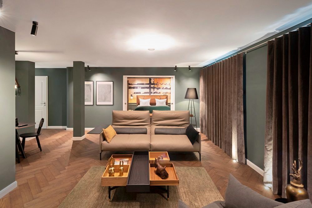 Das "Wanderkabinett" des neuen All-Suiten Haus in Traben-Trarbach, NRW.