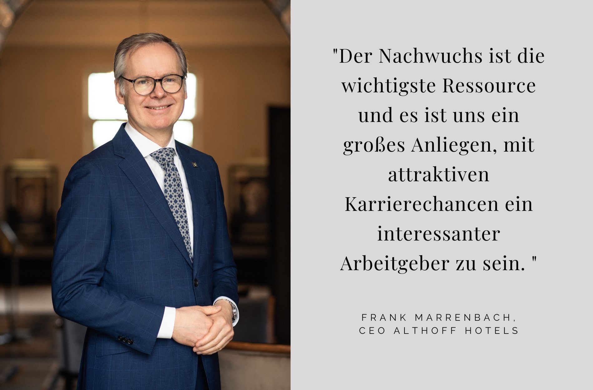 Althoff Hotels bieten Trainee-Programm