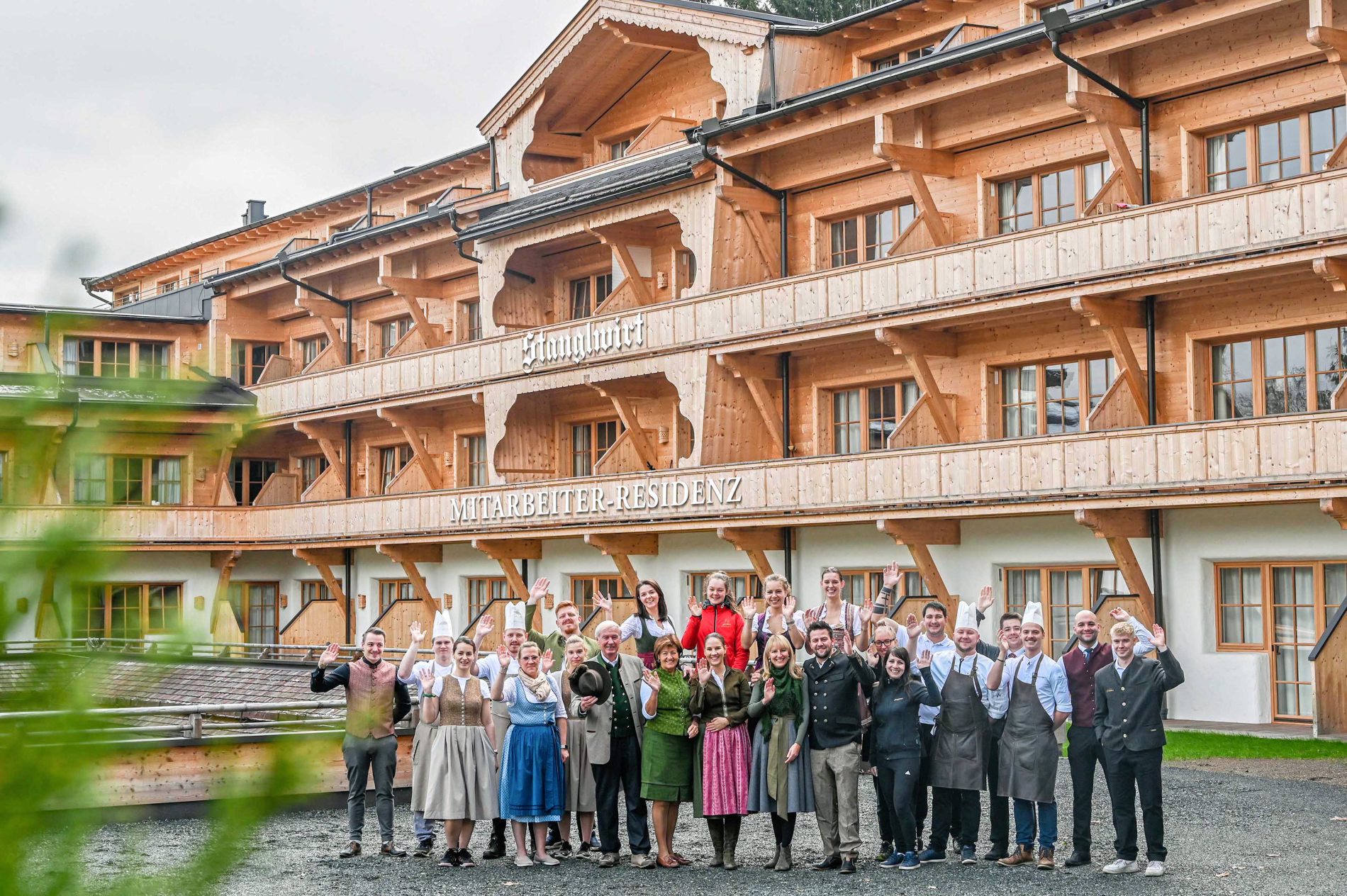 Neue Mitarbeiterresidenz eröffnet