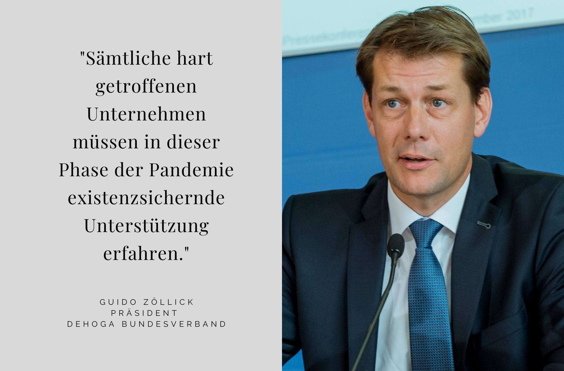 Zöllick Coronakrise Umsatz Gastgewerbe