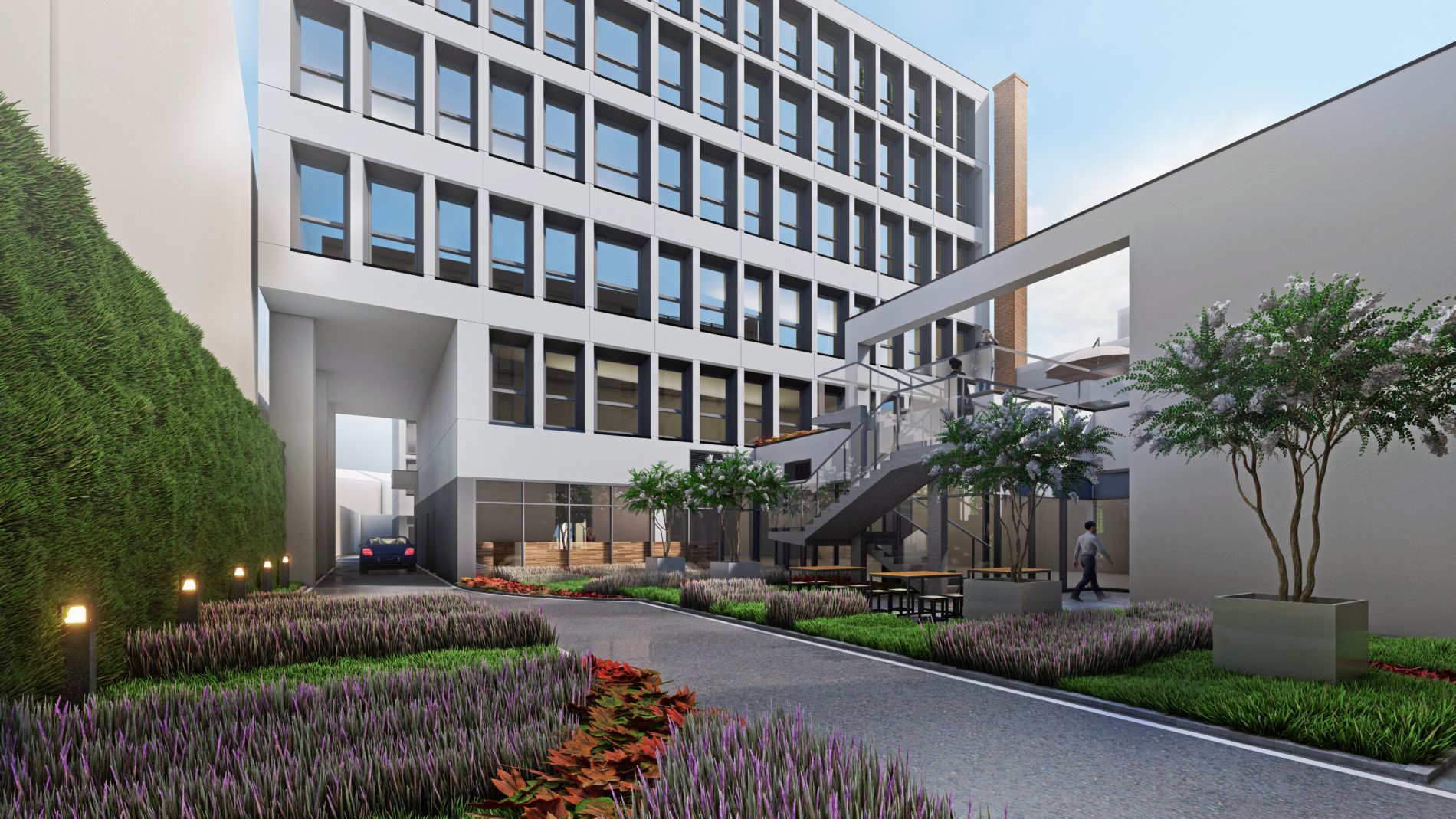 Meininger Hotel Krakau Außenansicht