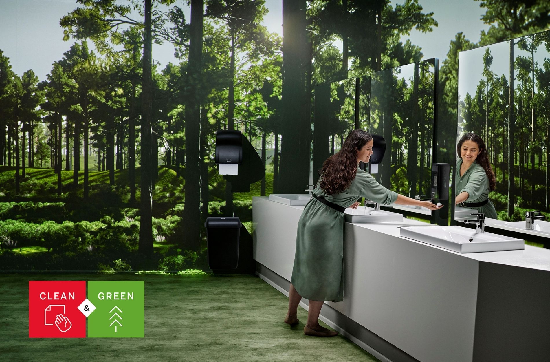 Gastronomische Sanitärräume "Clean & Green"