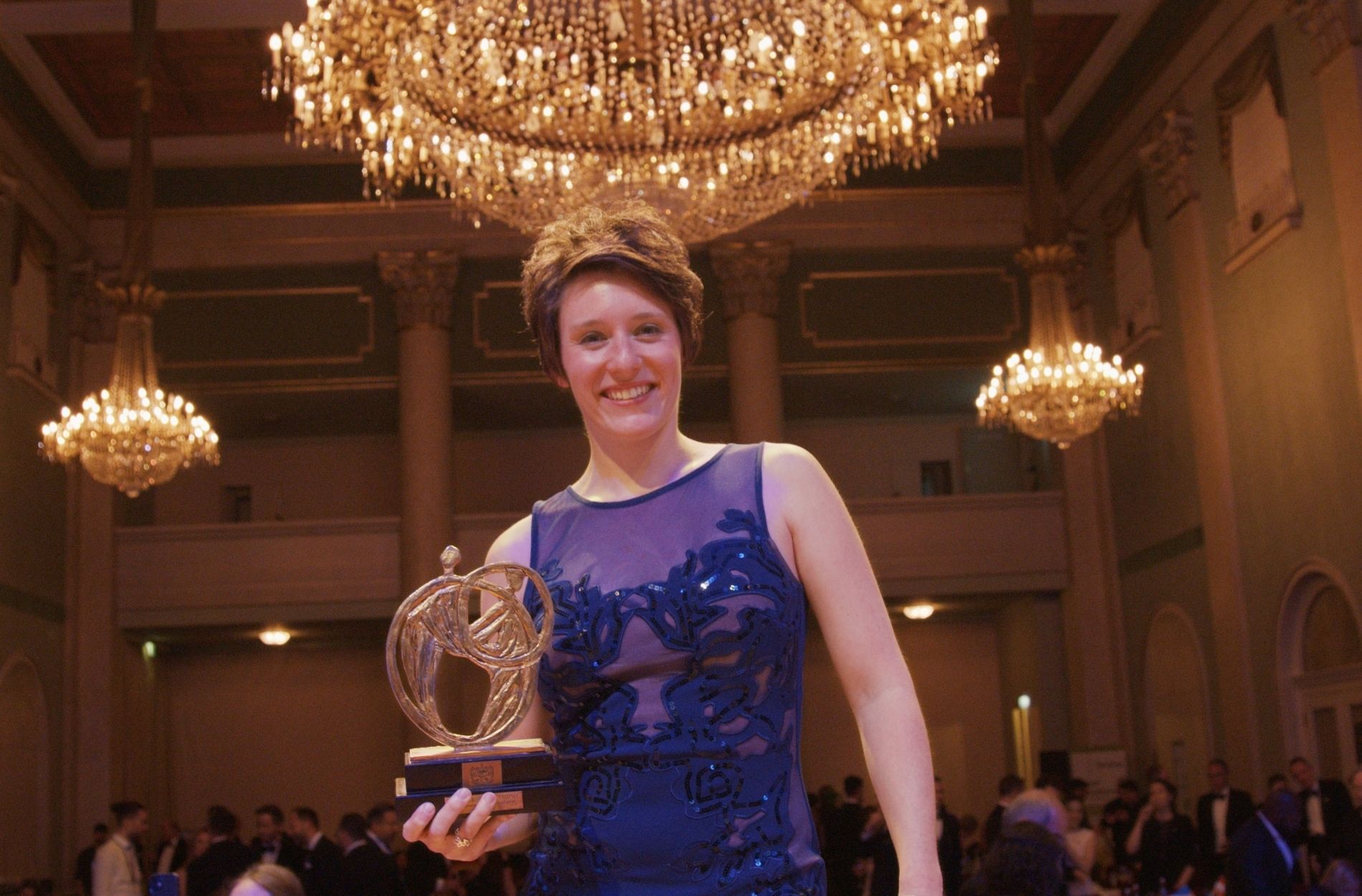 Pia Zumkley ist weltbeste Rezeptionistin