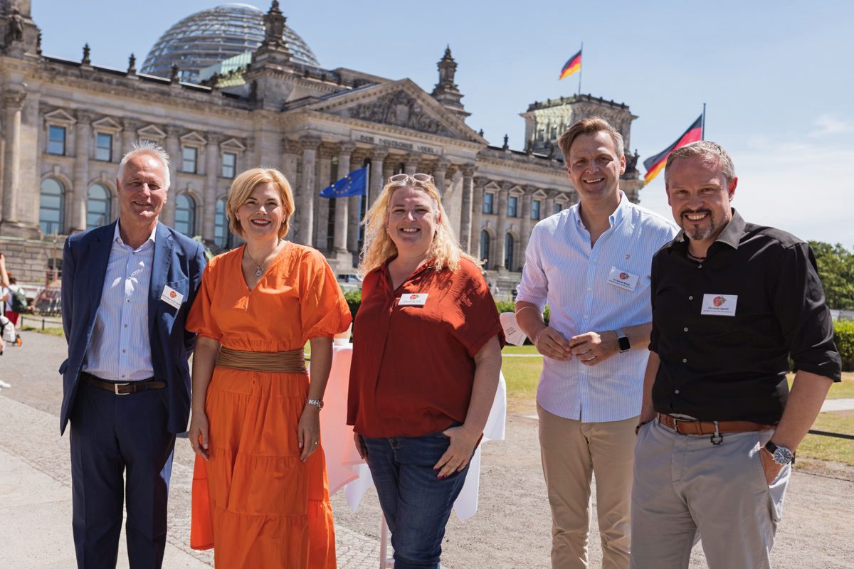 Ideen und Street-Food-Kulinarik vor dem Deutschen Bundestag