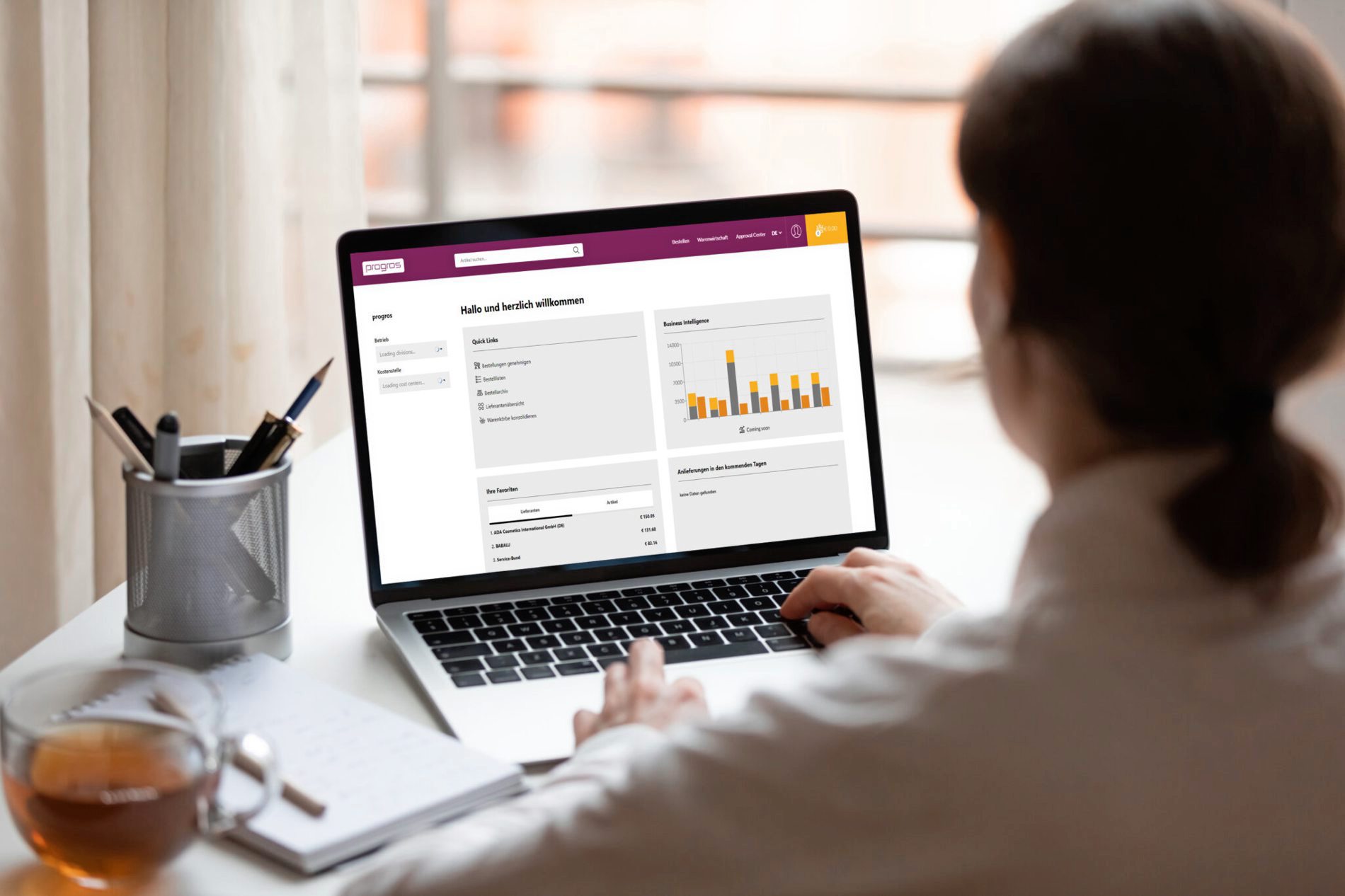 Progros mit Relaunch der Bestellplattform