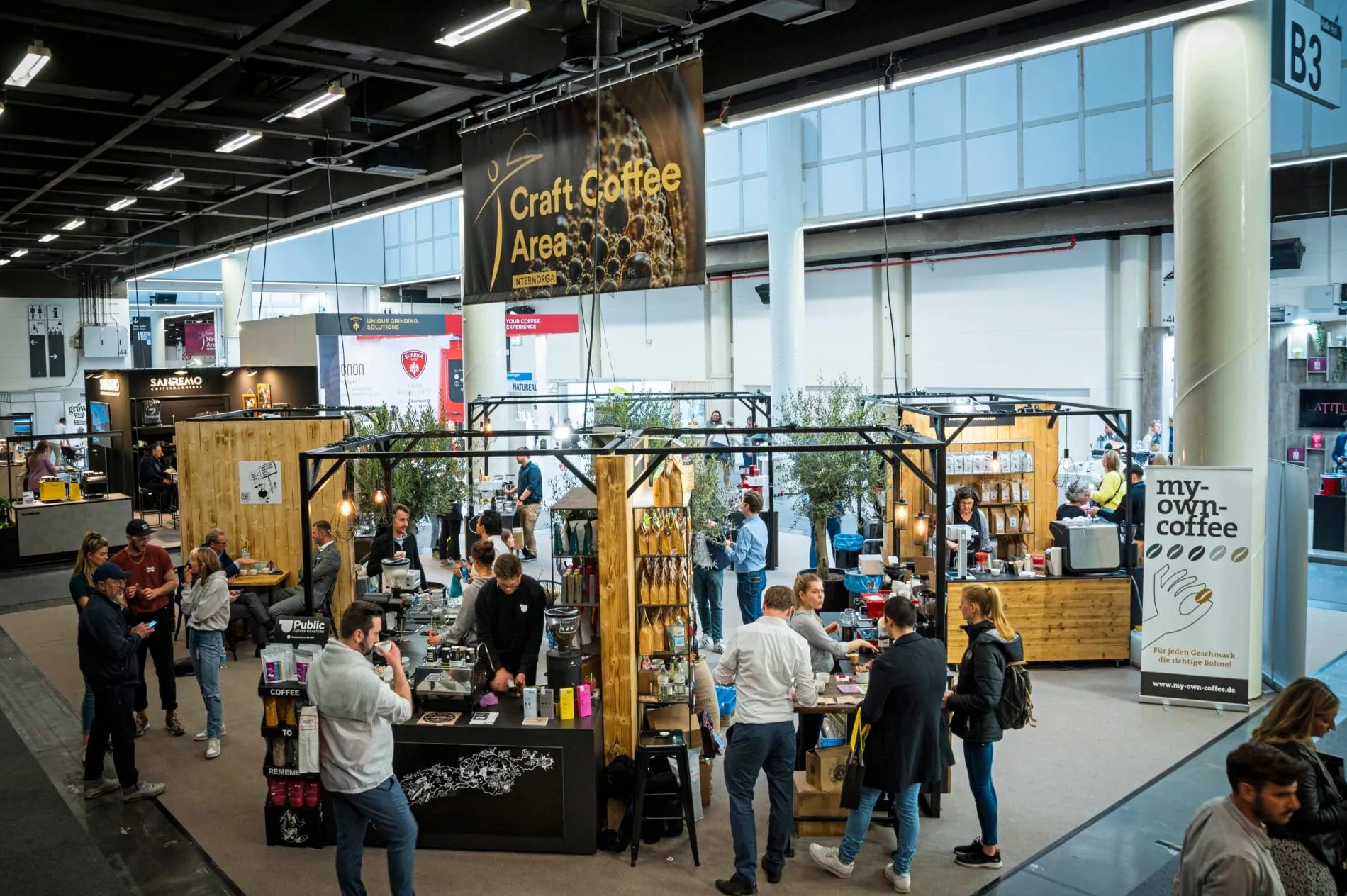 Internorga Messe Hamburg Craft Coffee Area