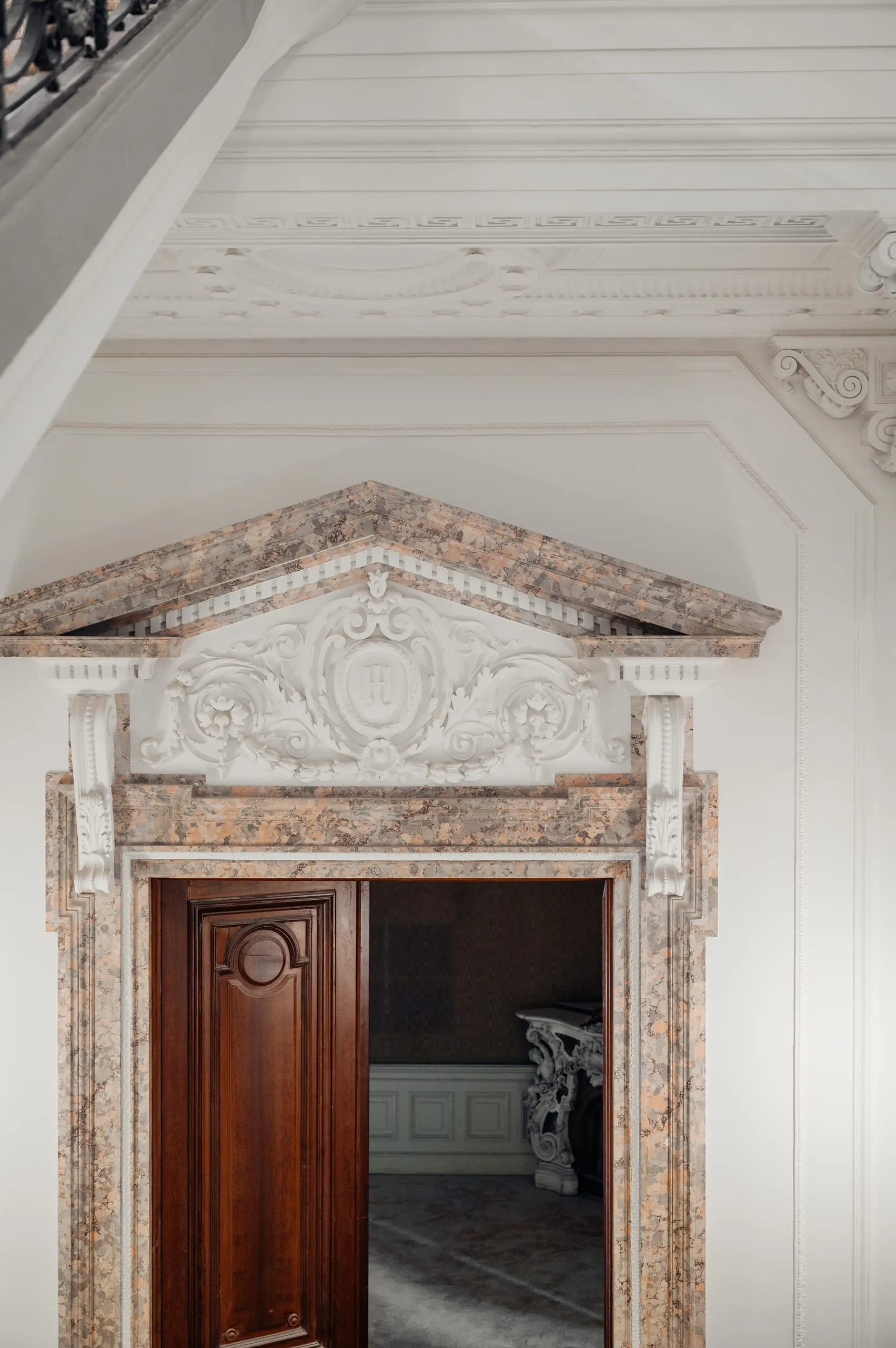 Historische architektonische Highlights mit Stuck und Stein