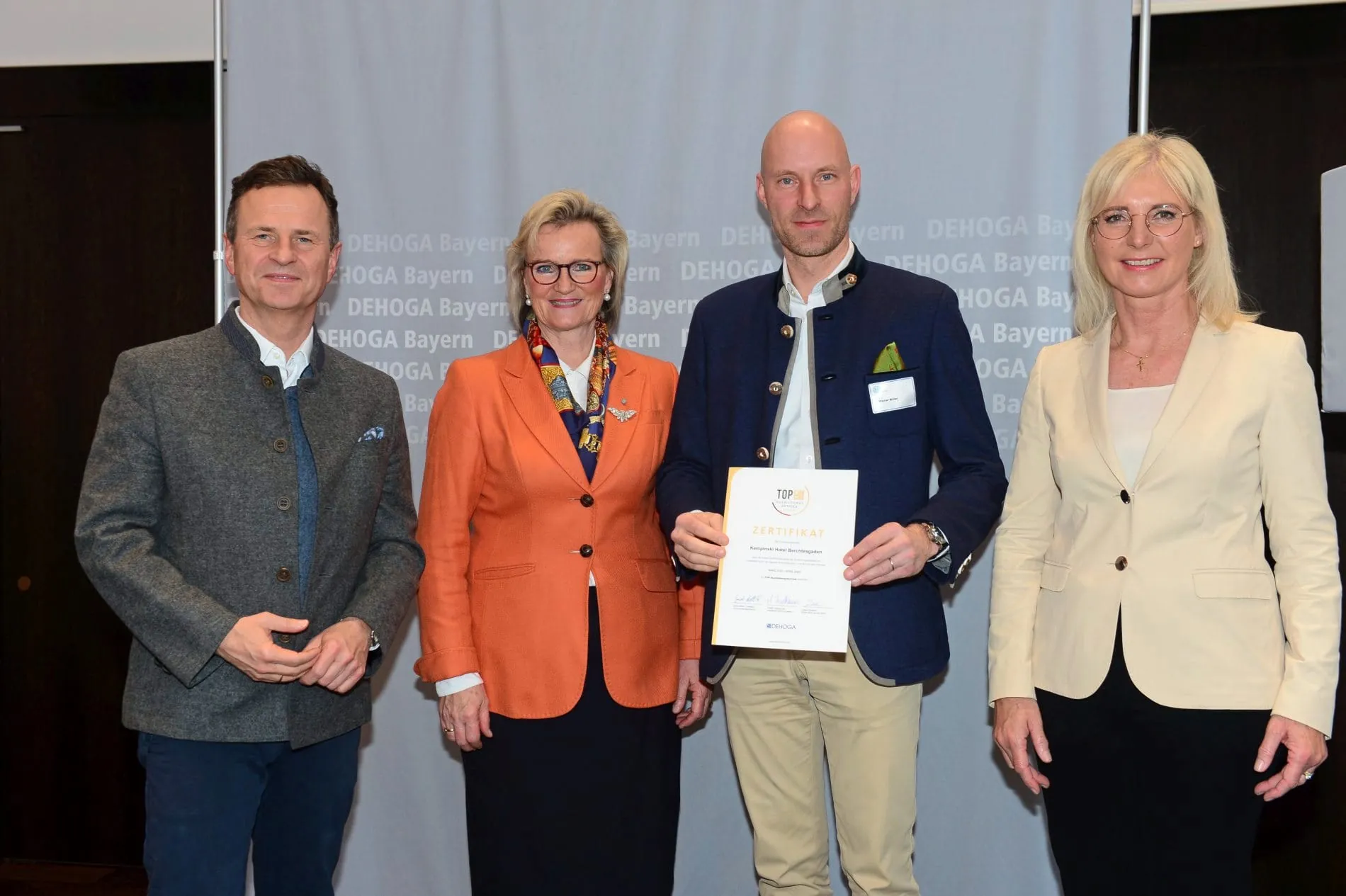 Kempinski Hotel Berchtesgaden ist Top Ausbildungsbetrieb