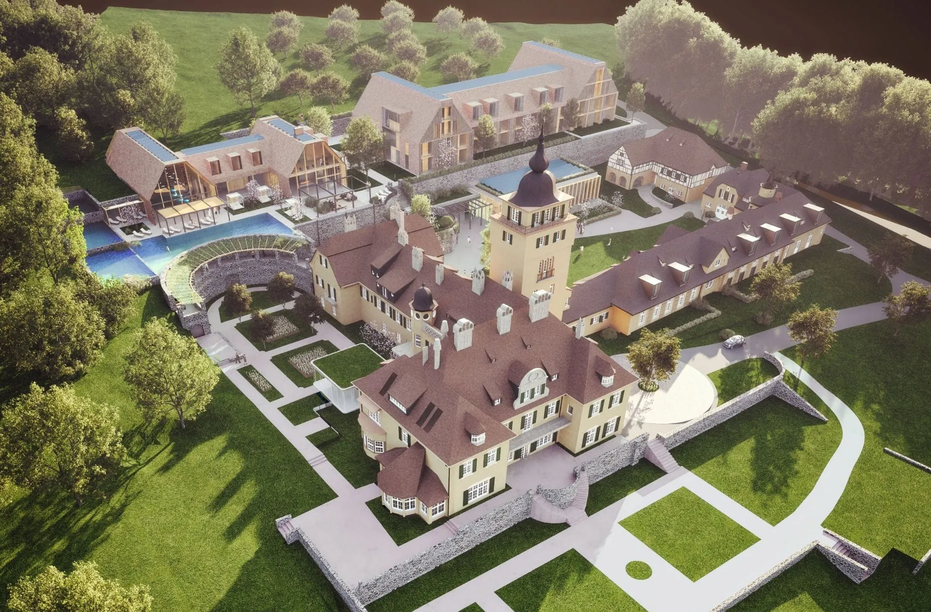 Schloss Lerbach wird ein Dorint Hotel