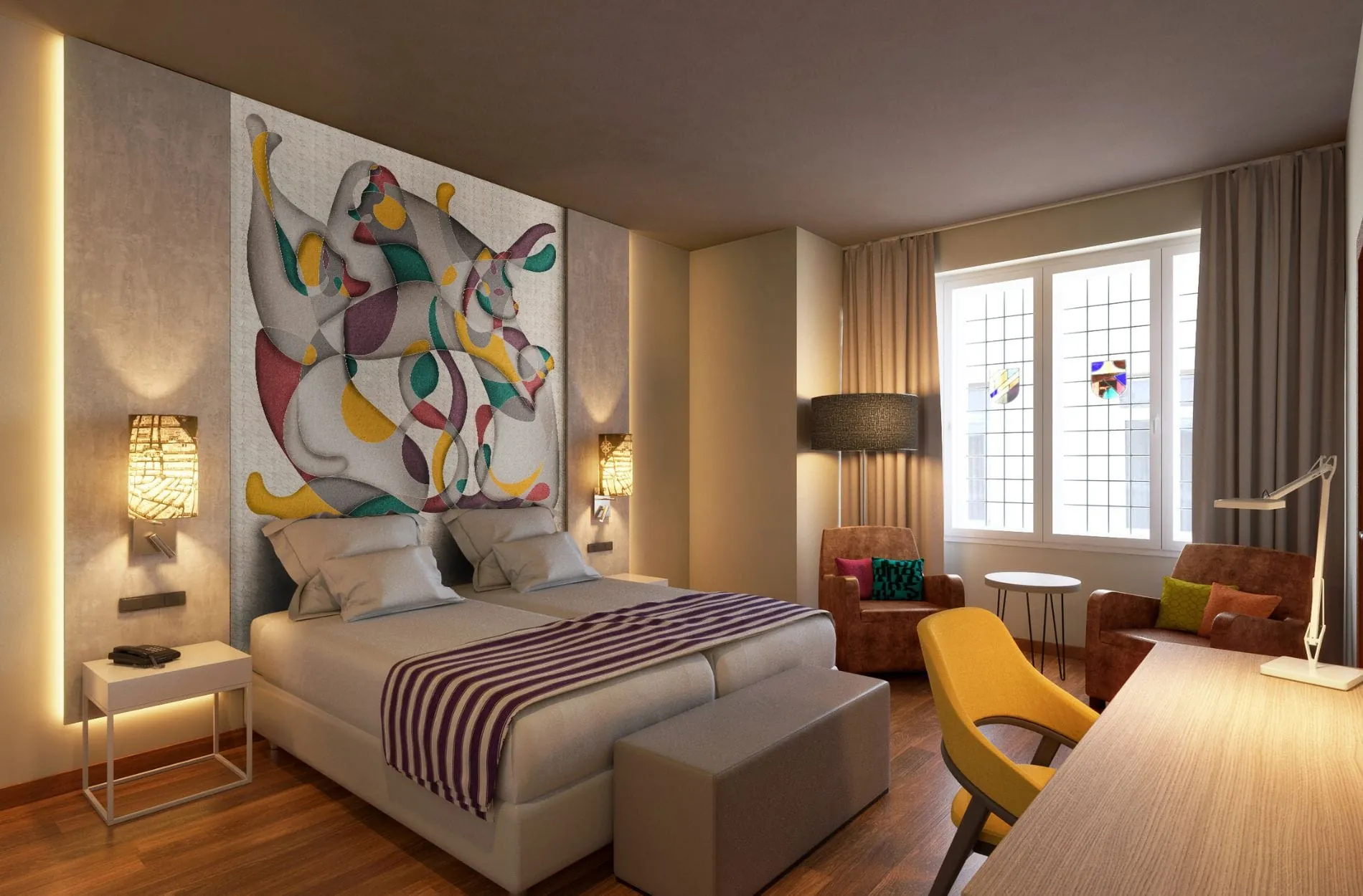 Avani_Alonso_Martinez_Madrid_ Hotel_Habitacion