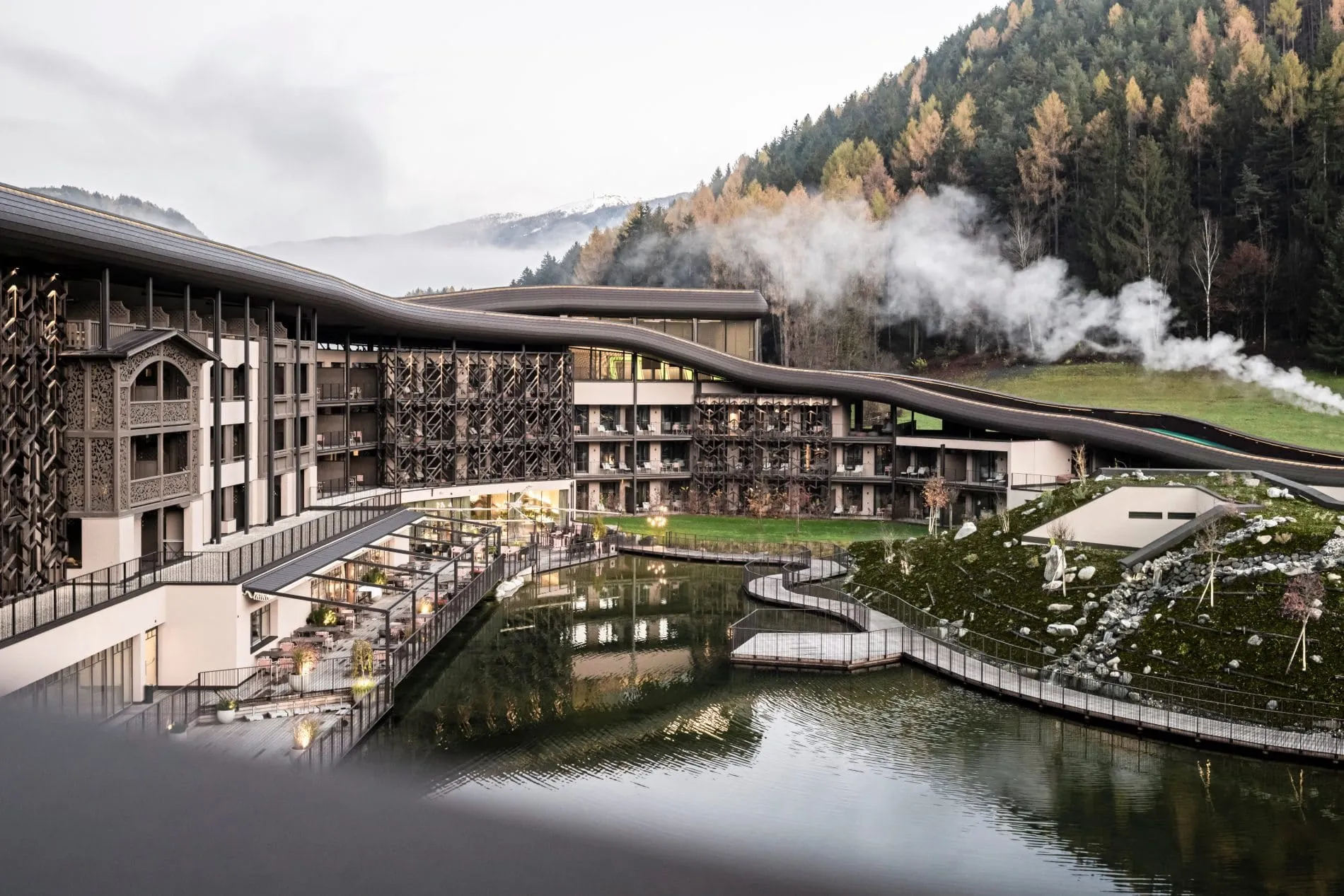 Neues Dach und Design für das Falkensteiner Family Resort Lido