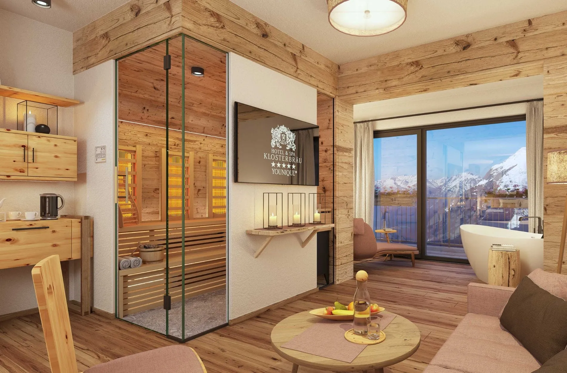 Neue Natur Zimmer und Suiten im Klosterbräu