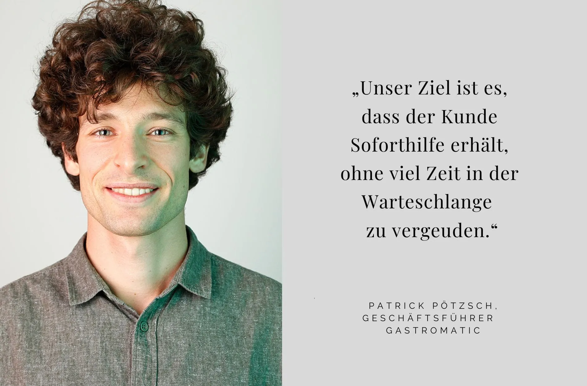 Patrick Pötzsch: "Ein Schritt zurück und vier nach vorn"