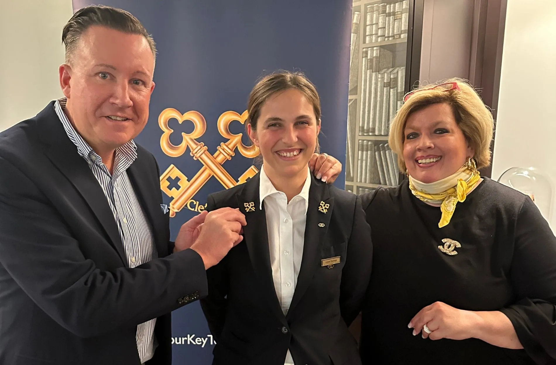 Sofitel Frankfurt Opera: Anne Estoup erhält Clefs d´Or