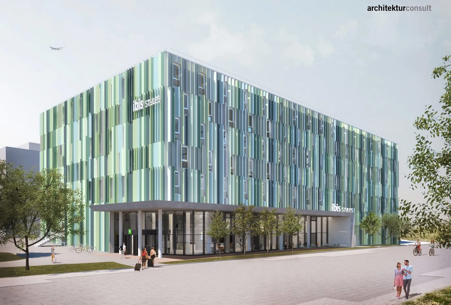 Spatenstich für neues Ibis Styles am Münchner Flughafen