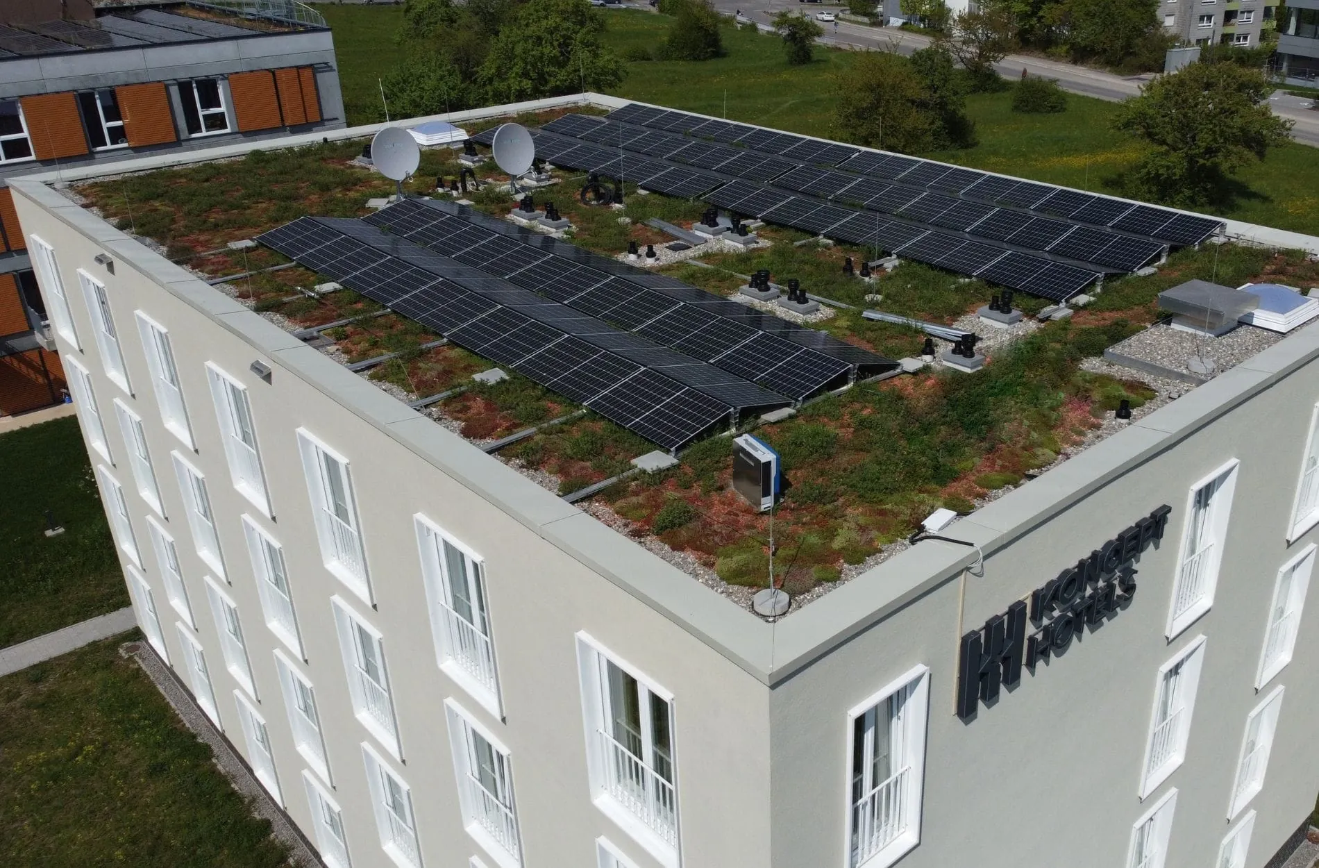 Koncept Hotel erzeugt 100 Prozent eigenen Strom aus Photovoltaik