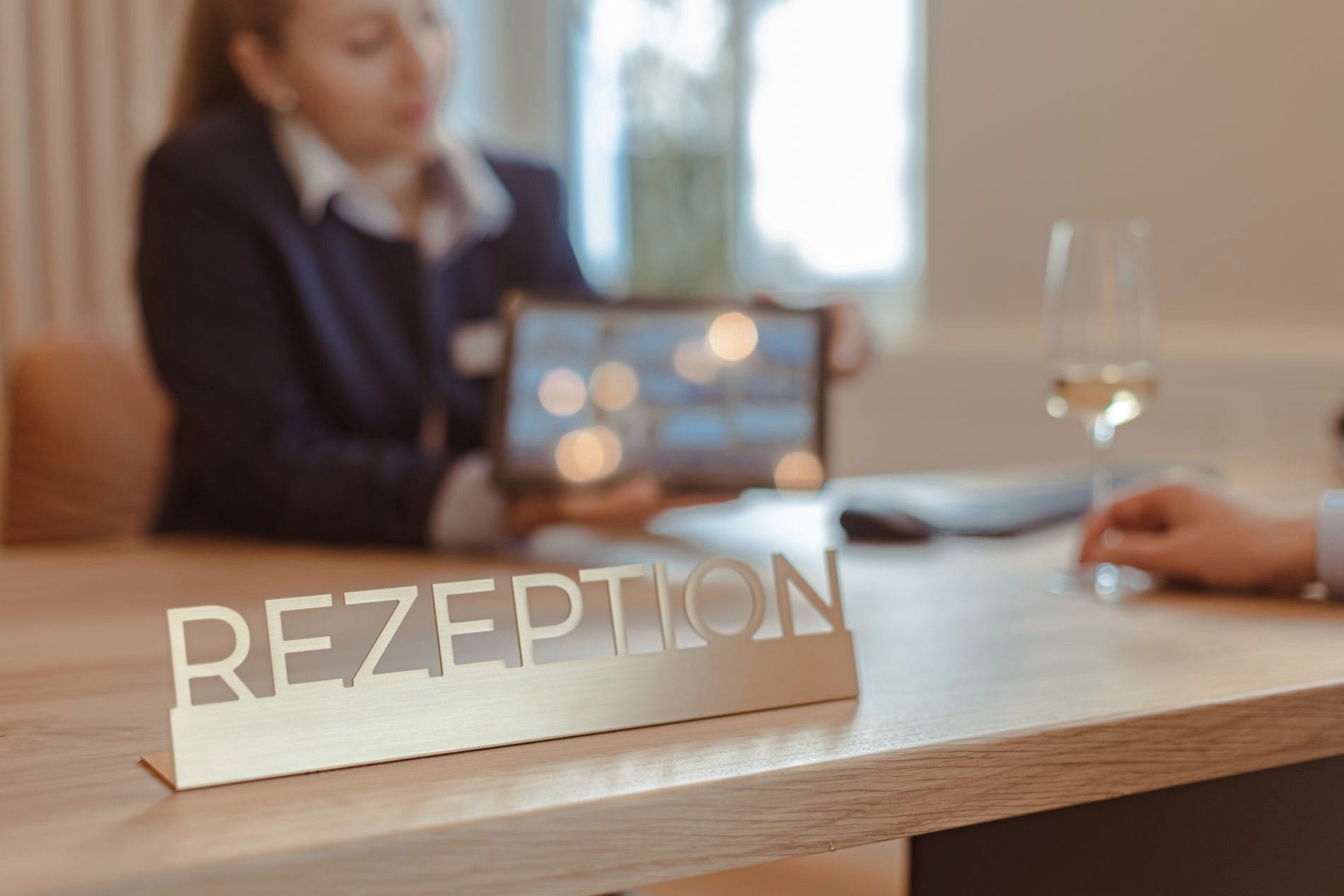 Rezeption Check In