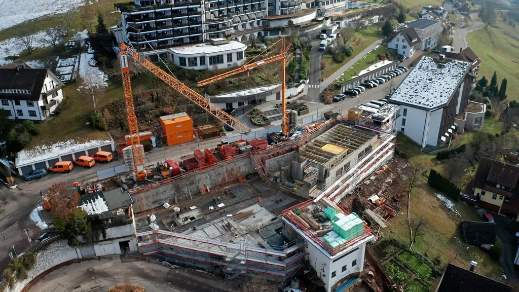 Traube Tonbach Baustelle