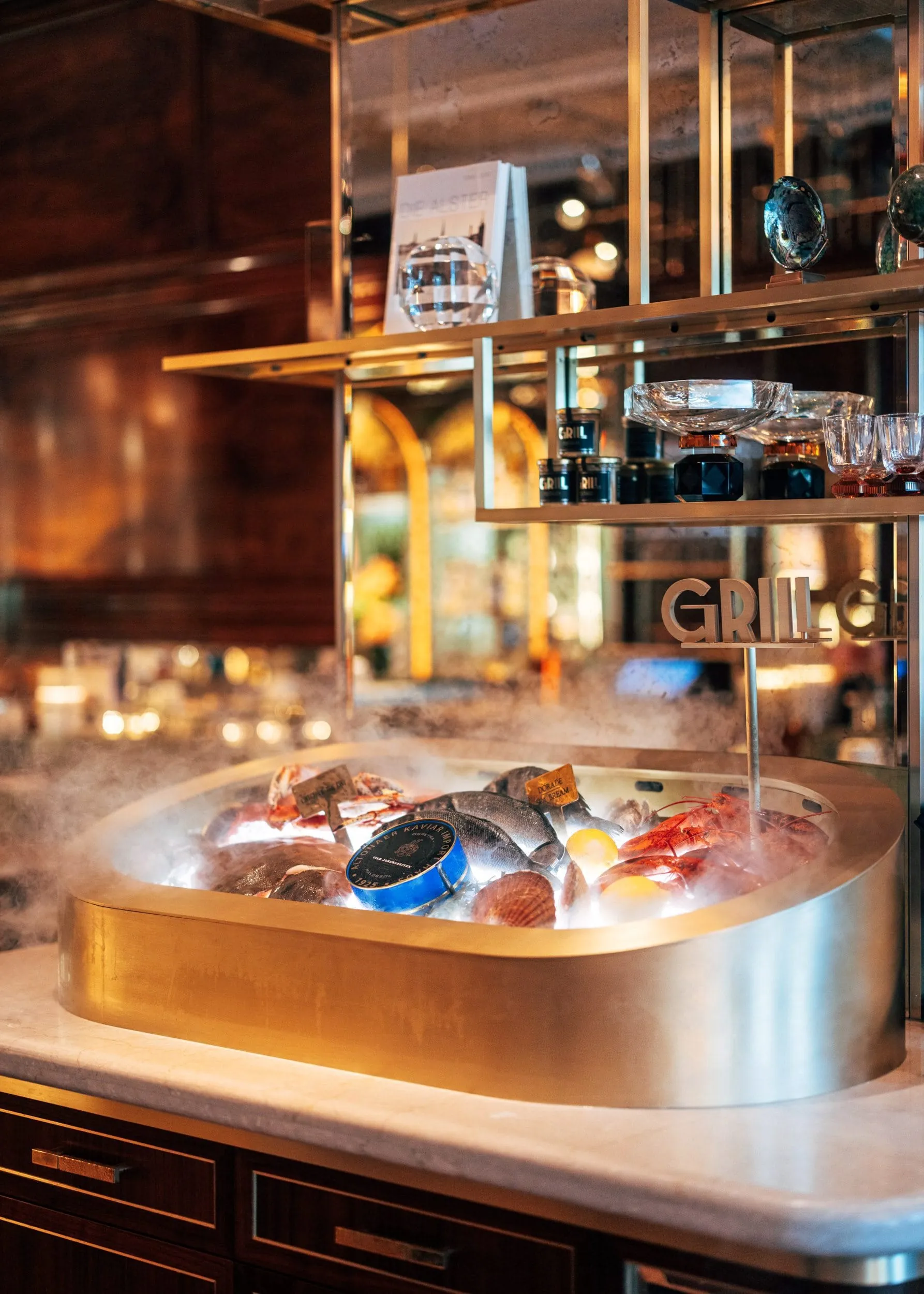 Hotel Vier Jahreszeiten_GRILL_Seafood Display