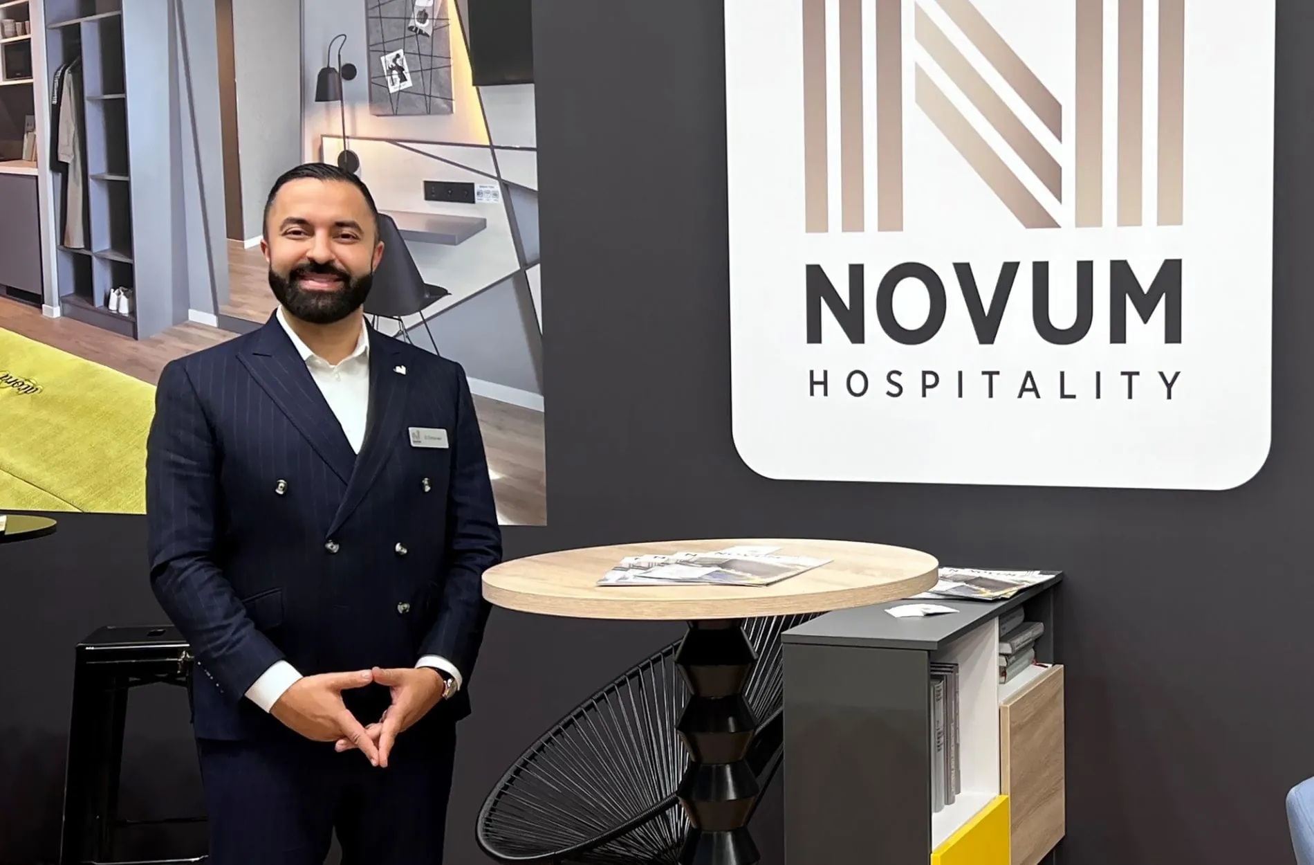 David_Etmenan auf der Expo Real 2023.