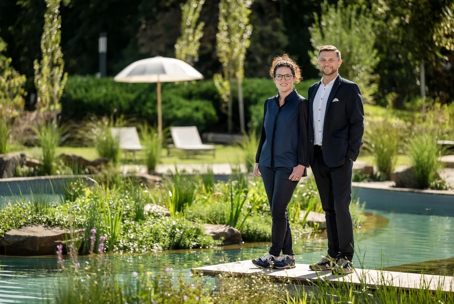 Seezeitlodge investiert in Badeteich