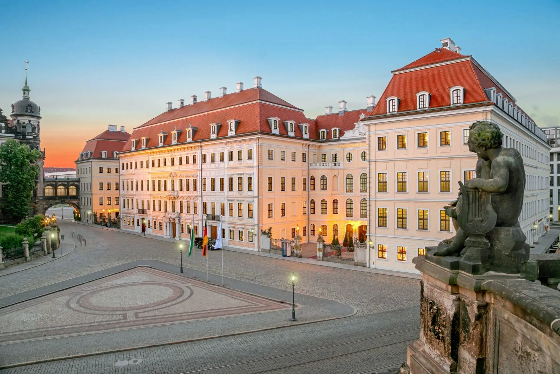 Außenansicht des Hotel Taschenbergpalais Kempinski