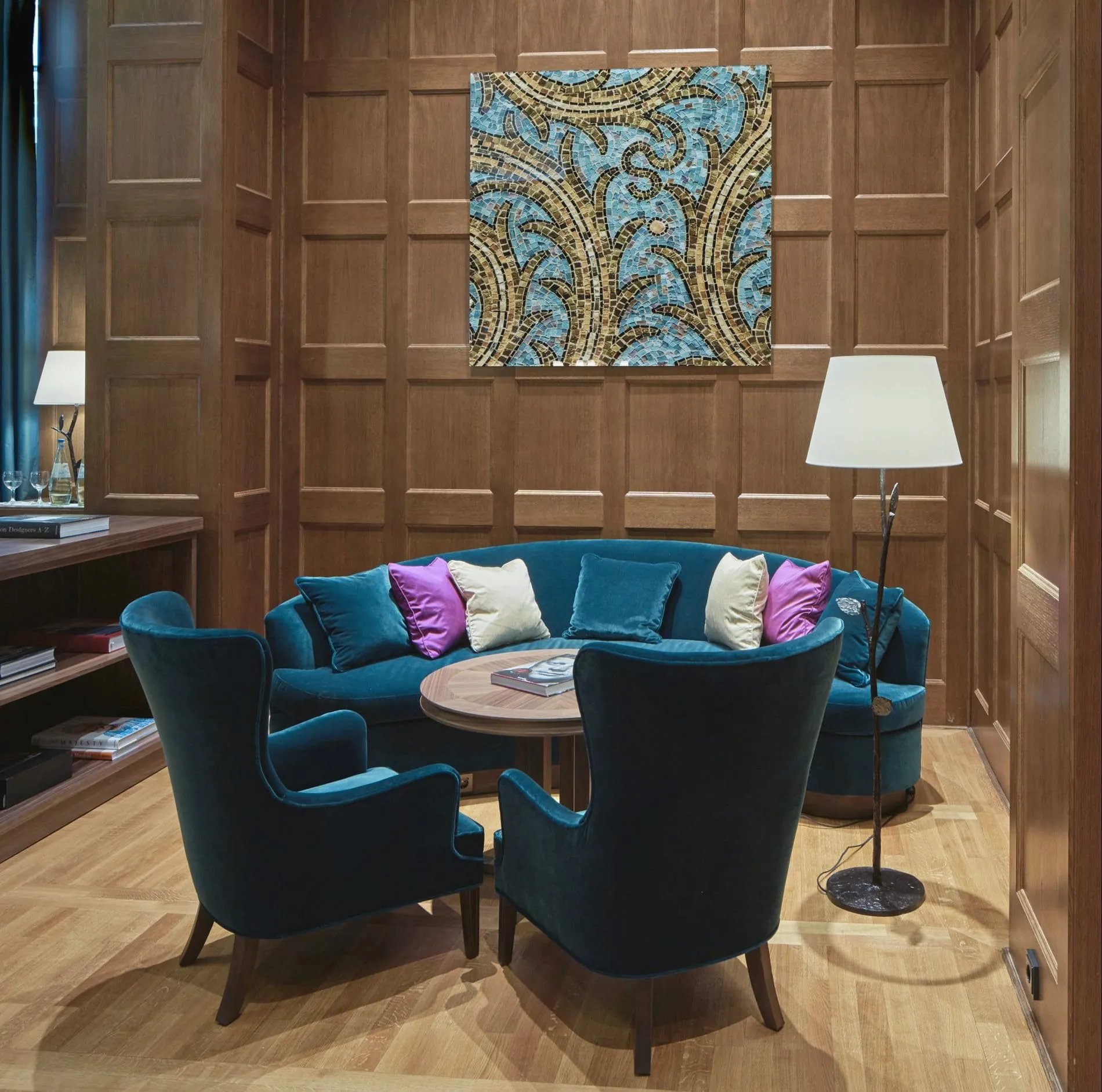 Foto einer neuen Sitzgruppe im Parkhotel Quellenhof