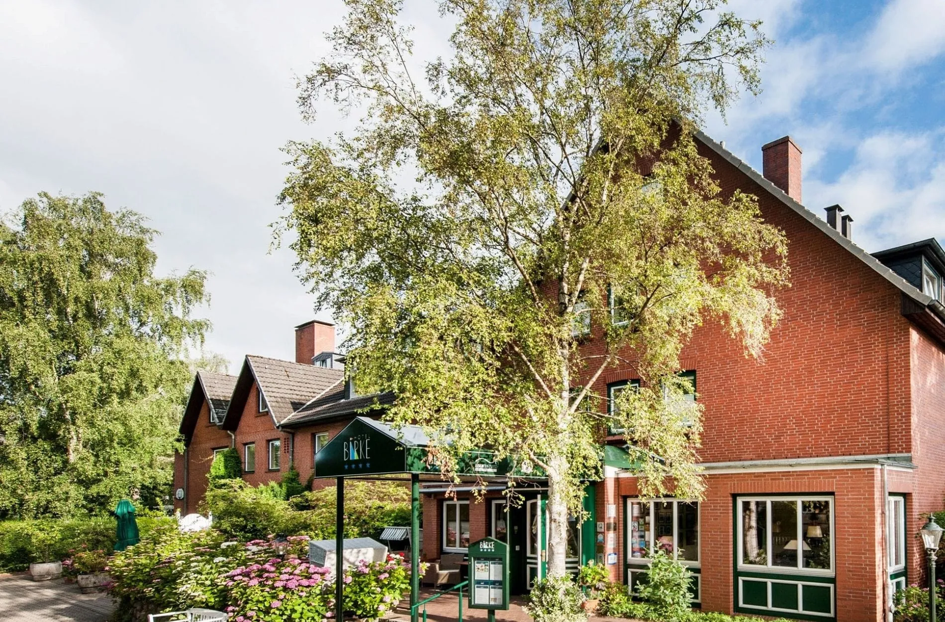 Hotel Birke von außen