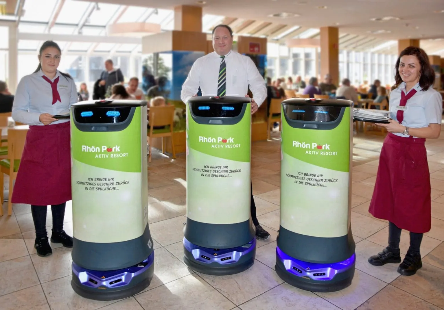 Rhön Park Aktiv Resort: So sorgen Roboter für Entlastung