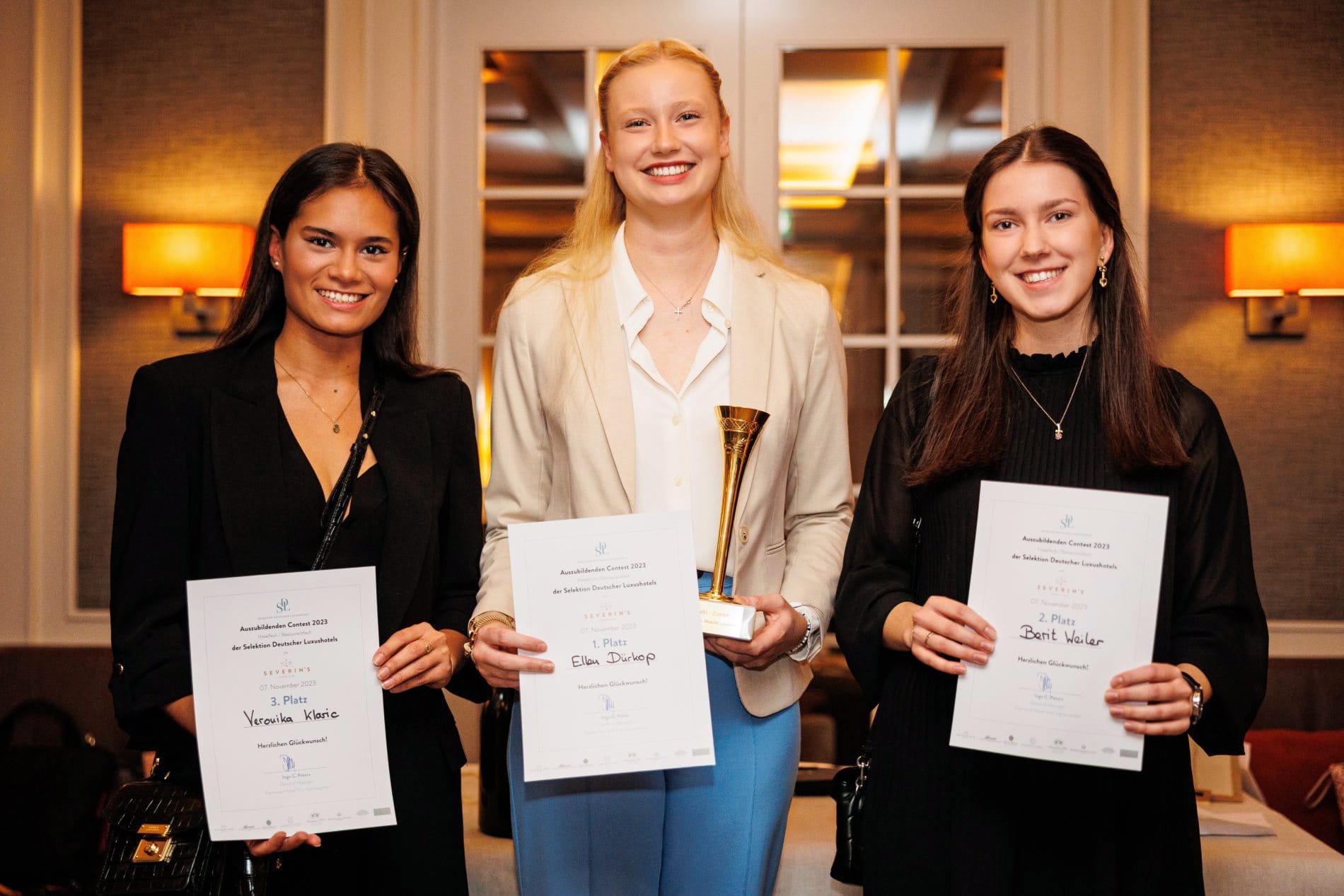 Veronika Klaric, Ellen Dürkop und Berit Weiler.