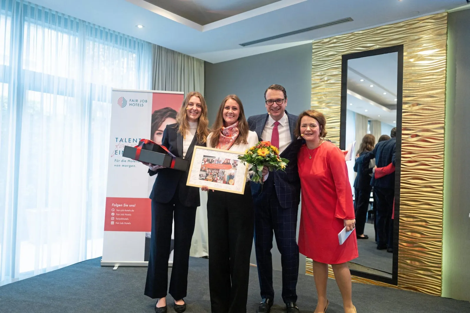 Maria Mittendorfer, Alexander Aisenbrey, Katharina Darisse, Helene Jeske, Fair Job Hotels