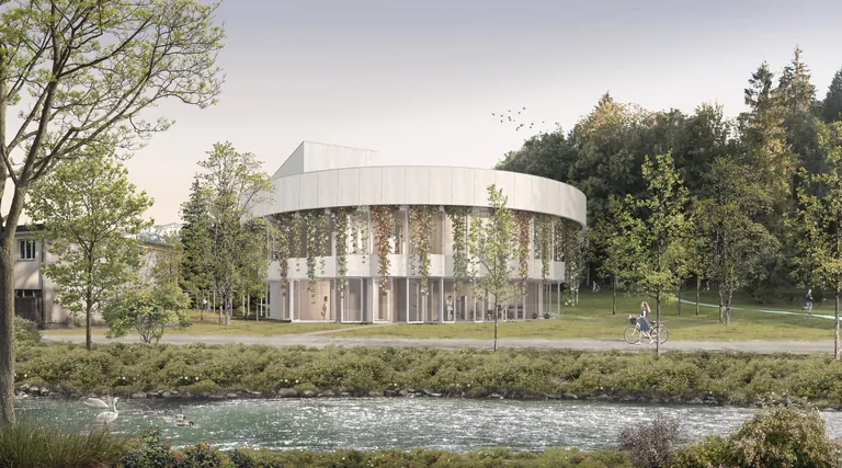 Visualisierung Bade- und Saunahaus Hotel Hof Weissbad