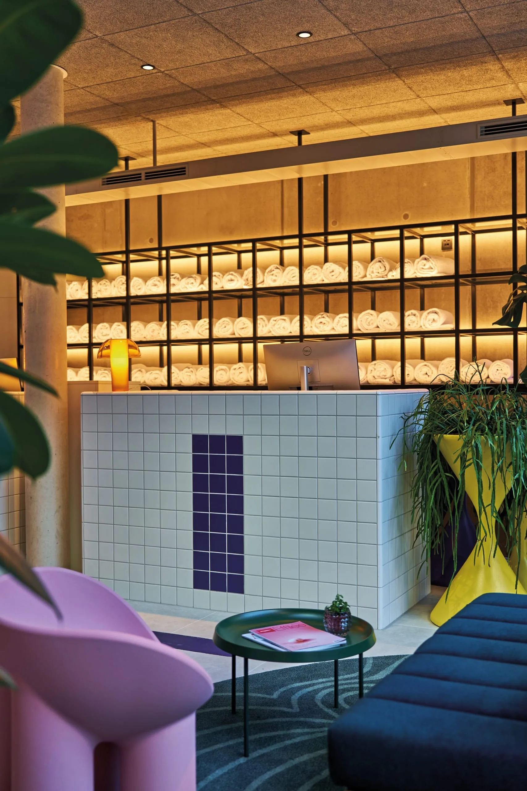 Lobbybereich des Badeschlosses